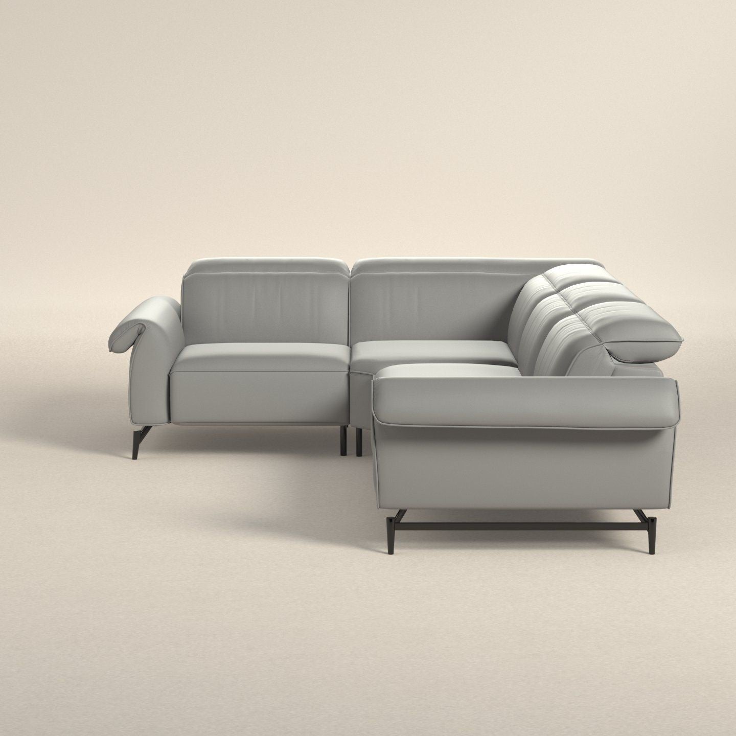 Natuzzi Editions Leggiadro C143 Modular Sofa. Available from your Natuzzi Stockist Make Your House A Home, Bendigo, Victoria. Australia wide delivery to Melbourne. Italian leather.