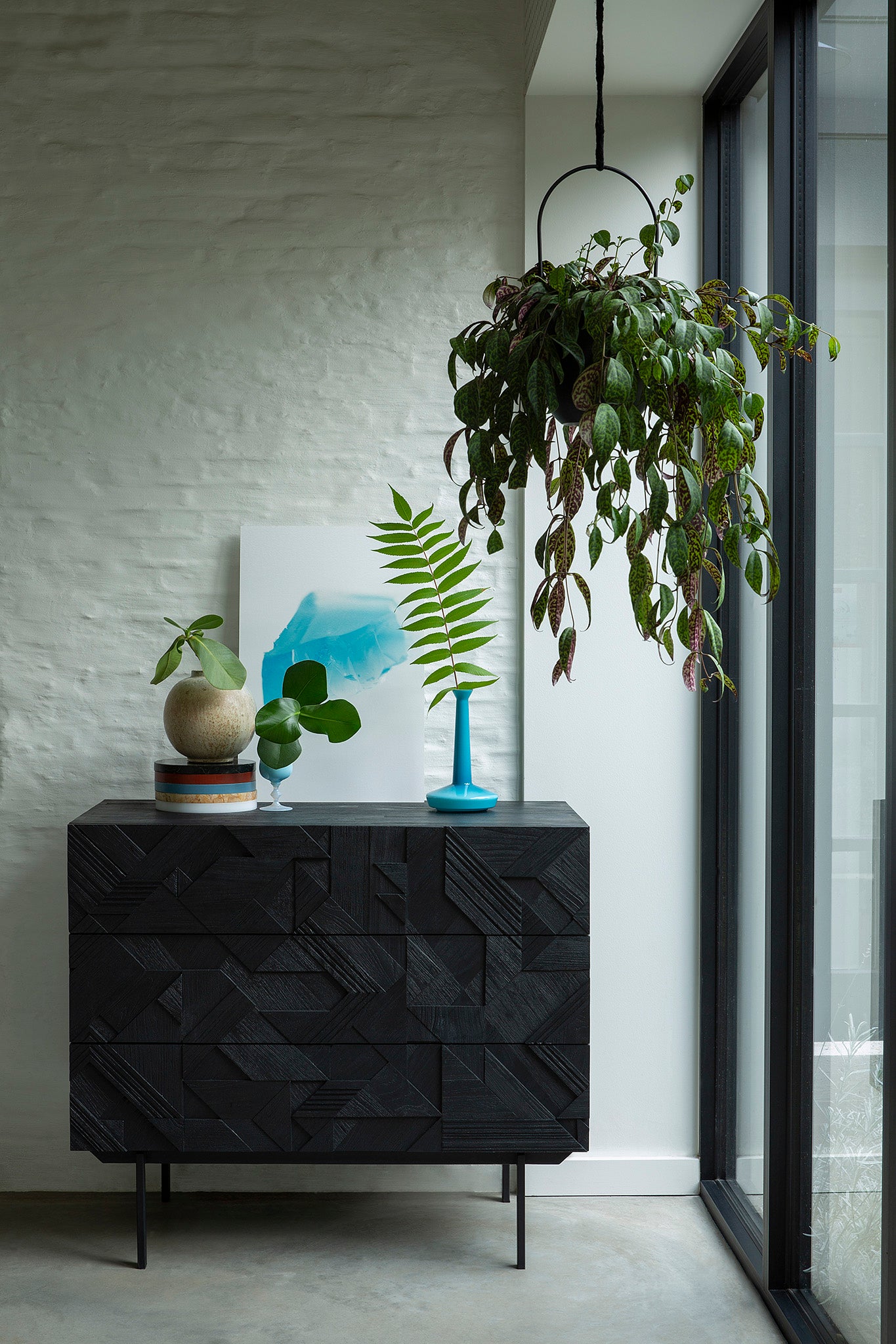 Ethnicraft Teak Graphic Dresser chest of drawers is available from Make Your House A Home, Bendigo, Victoria, Australia