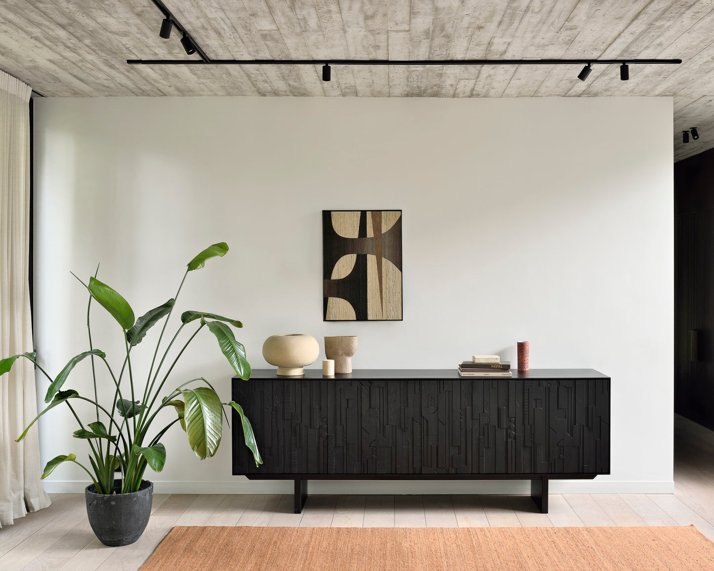 Ethnicraft Teak Mosaic Sideboard Buffet is available from Make Your House A Home, Bendigo, Victoria, Australia