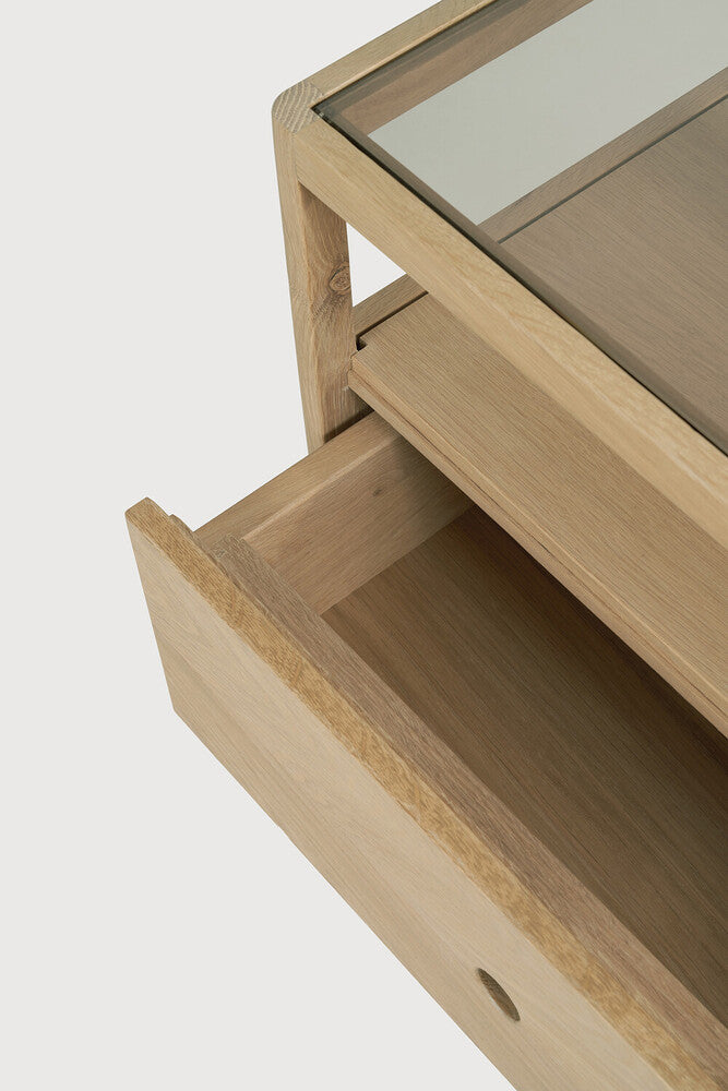 Ethnicraft Oak Spindle Bedside Table is available from Make Your House A Home, Bendigo, Victoria, Australia