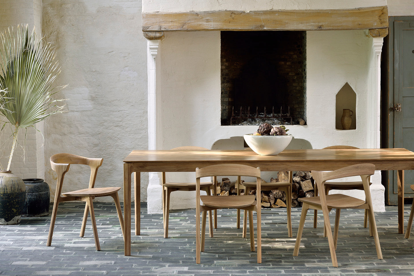 Ethnicraft Teak Bok Dining Table is available from Make Your House A Home, Bendigo, Victoria, Australia