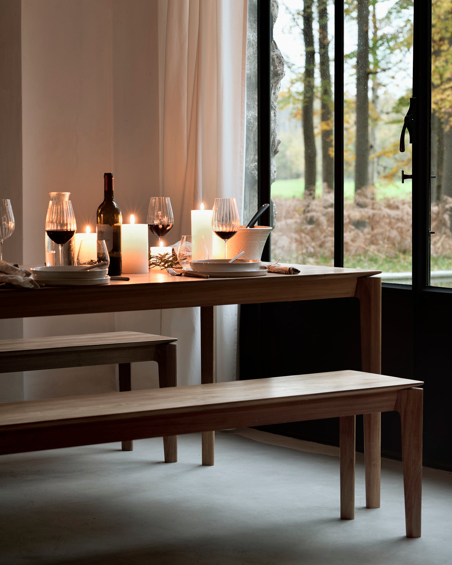 Ethnicraft Teak Bok Dining Table is available from Make Your House A Home, Bendigo, Victoria, Australia