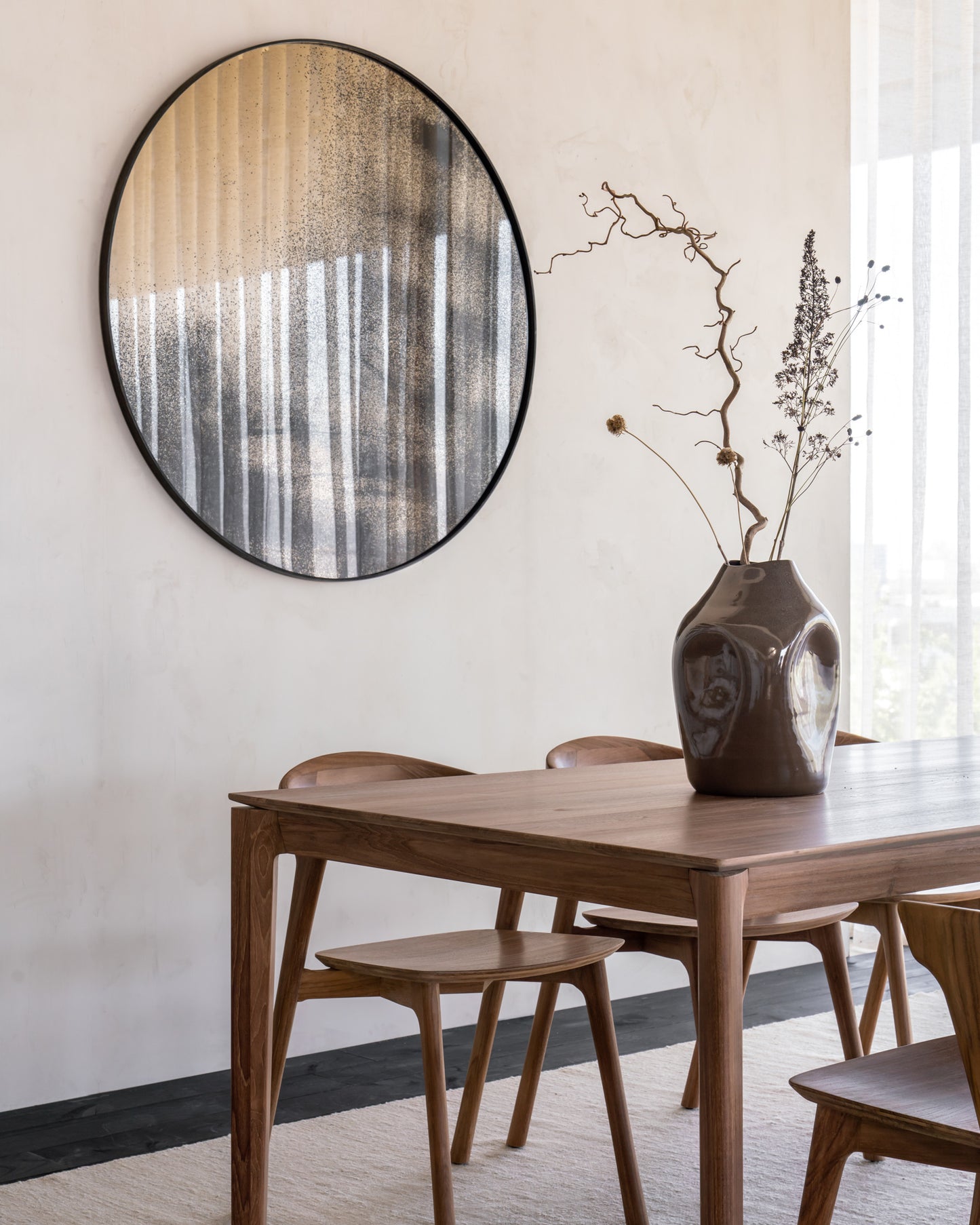 Ethnicraft Teak Bok Dining Table is available from Make Your House A Home, Bendigo, Victoria, Australia