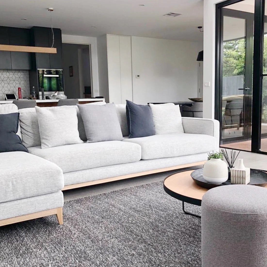 Barker Sofa by Molmic available from Make Your House A Home, Furniture Store located in Bendigo, Victoria. Australian Made in Melbourne.