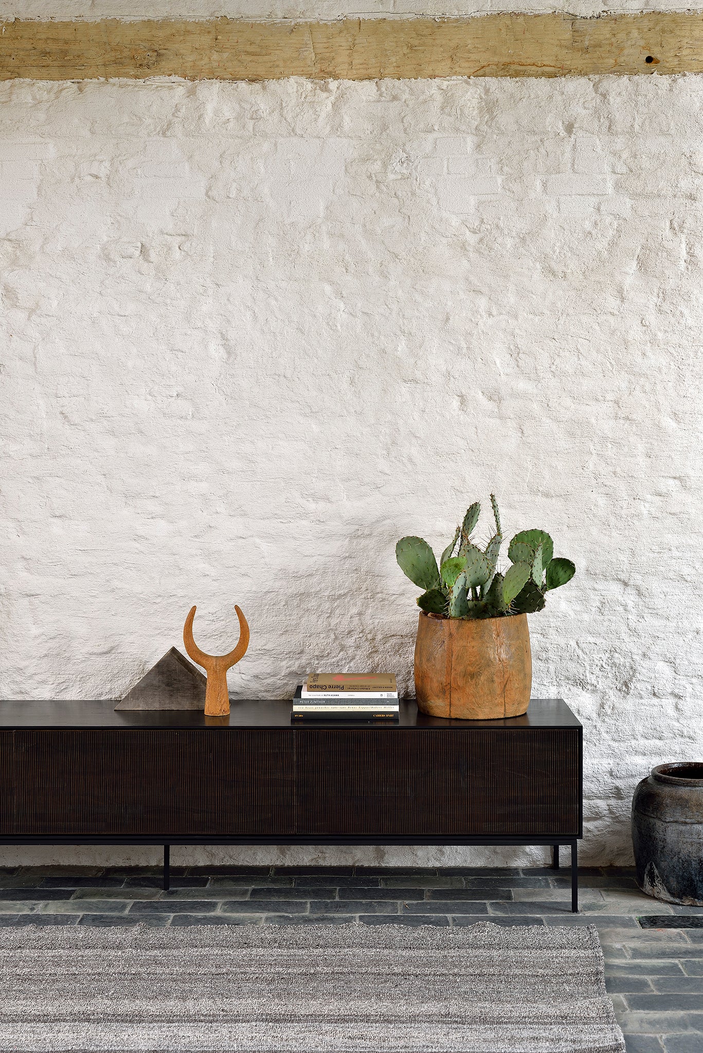 Ethnicraft Teak Grooves TV Cupoard Unit is available from Make Your House A Home, Bendigo, Victoria, Australia