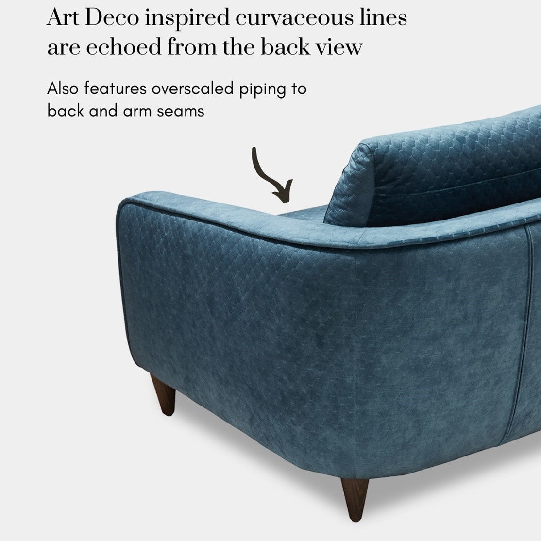 Montana Sofa by Molmic available from Make Your House A Home, Furniture Store located in Bendigo, Victoria. Australian Made in Melbourne.