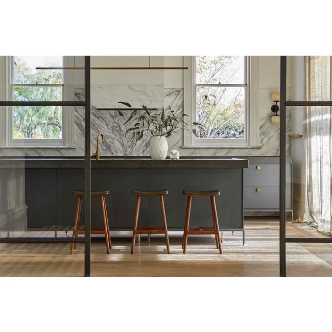 Sketch Odd Upholstered Barstool by GlobeWest from Make Your House A Home Premium Stockist. Furniture Store Bendigo. 20% off Globe West Sale. Australia Wide Delivery.
