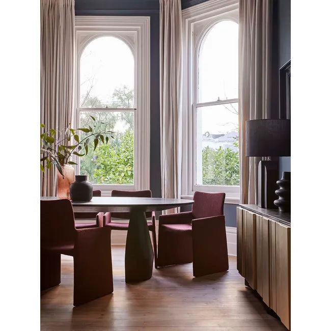 Jude Dining Armchair by GlobeWest from Make Your House A Home Premium Stockist. Furniture Store Bendigo. 20% off Globe West Sale. Australia Wide Delivery.