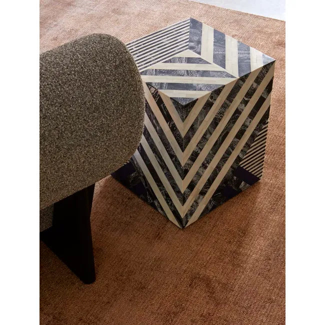 Zafina Abstract Side Table