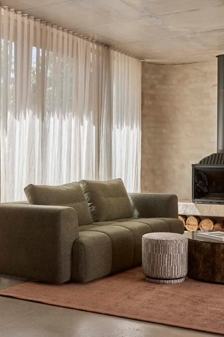 Globewest Kennedy Ridge Ottoman