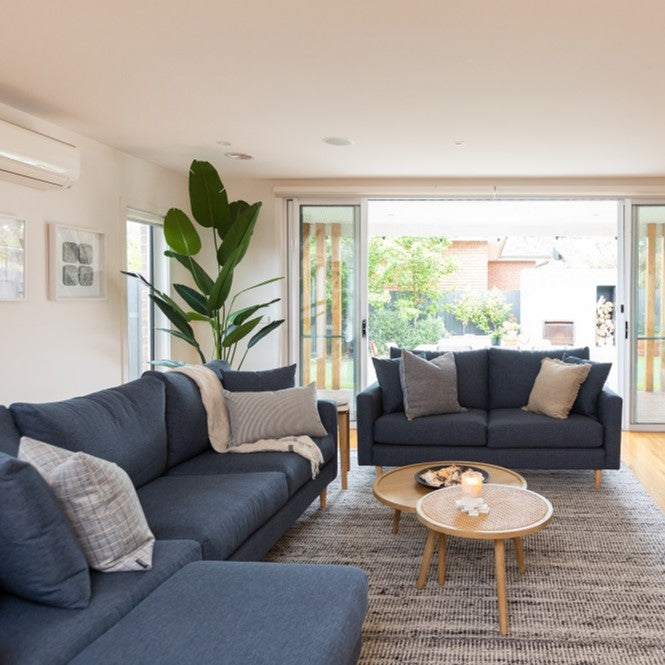 Ally Sofa by Molmic available from Make Your House A Home, Furniture Store located in Bendigo, Victoria. Australian Made in Melbourne.