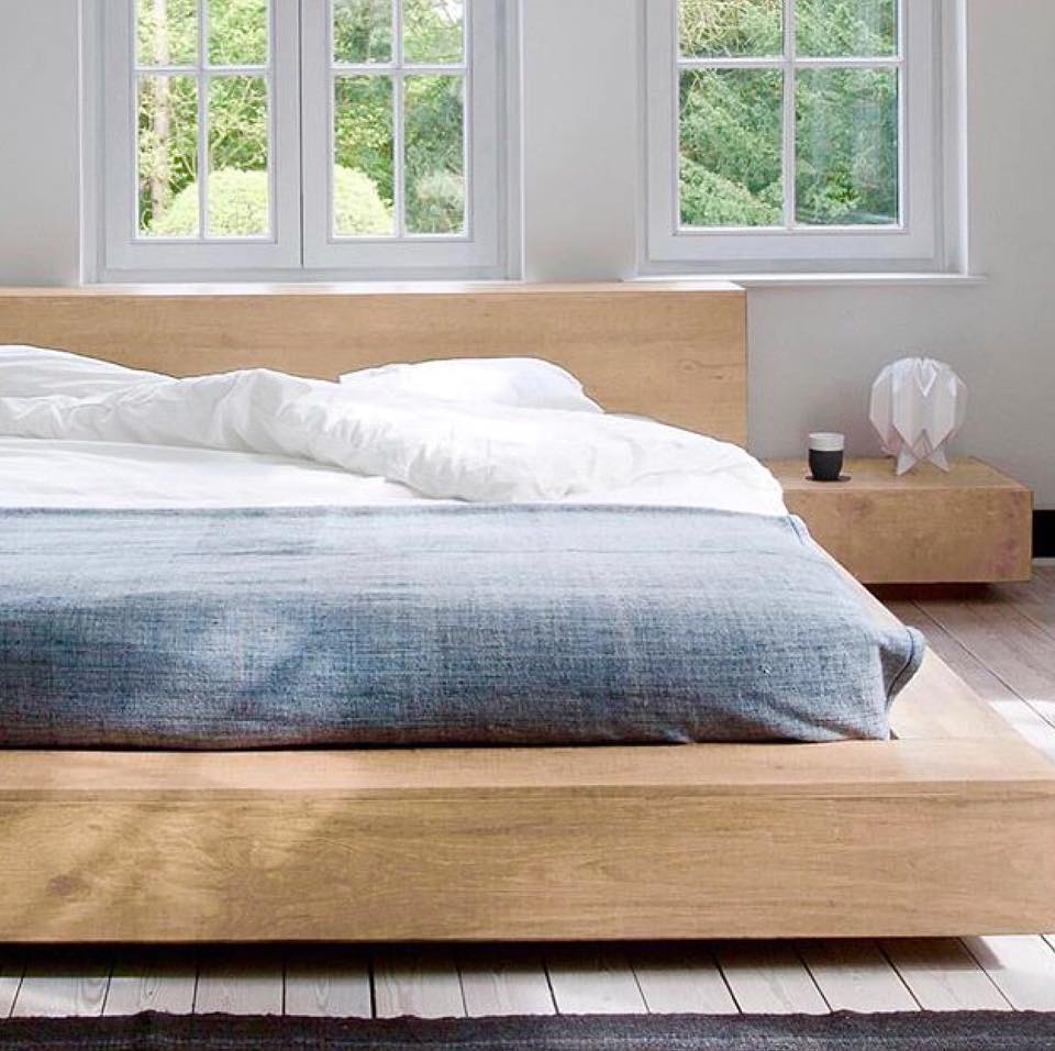 Ethnicraft Oak Madra Bed is available from Make Your House A Home, Bendigo, Victoria, Australia