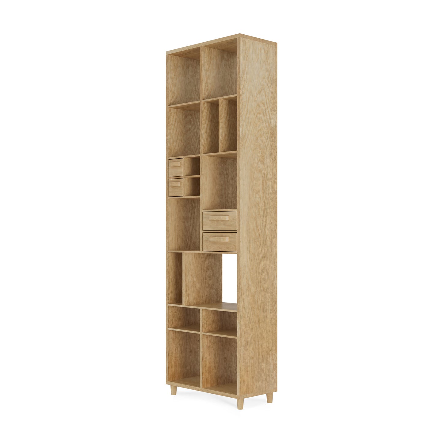 Ethnicraft Oak Pirouette Rack Bookcase is available from Make Your House A Home, Bendigo, Victoria, Australia