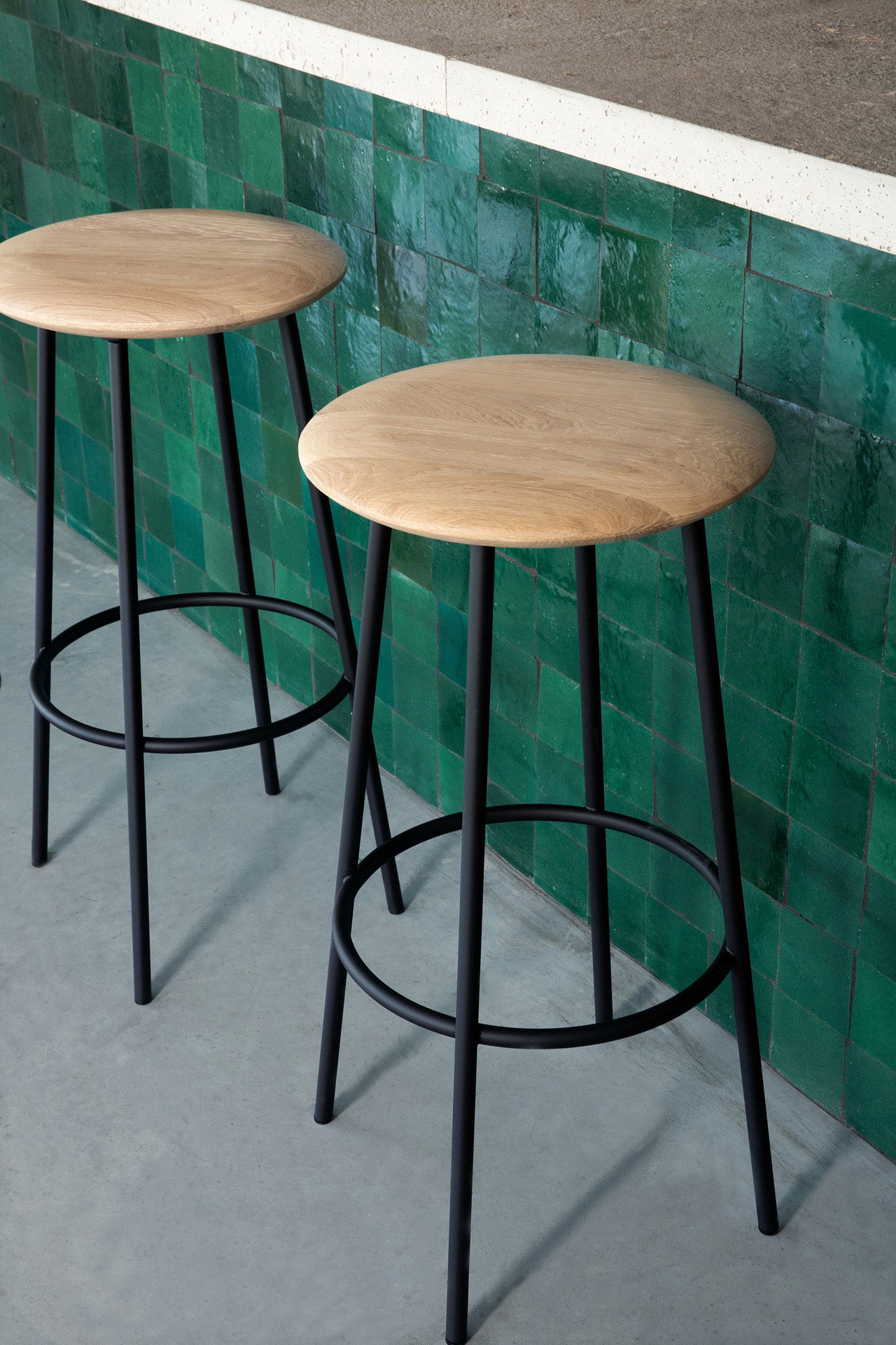 Ethnicraft Oak Baretto Bar Stool is available from Make Your House A Home, Bendigo, Victoria, Australia