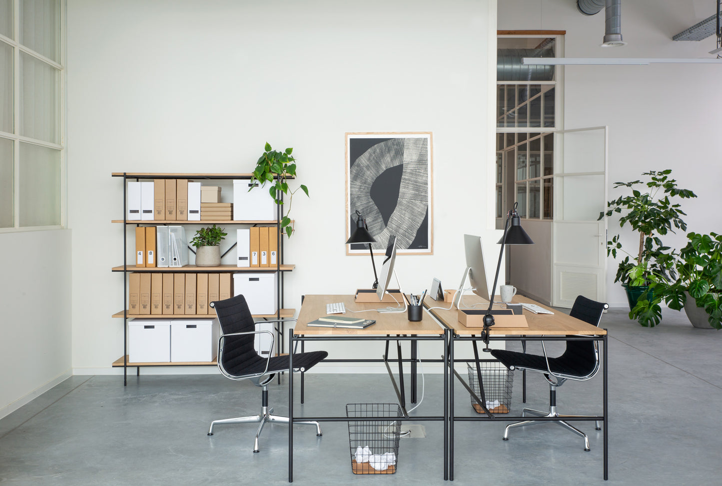 Ethnicraft Oak Rise Rack Bookcase available from Make Your House A Home, Bendigo, Victoria, Australia