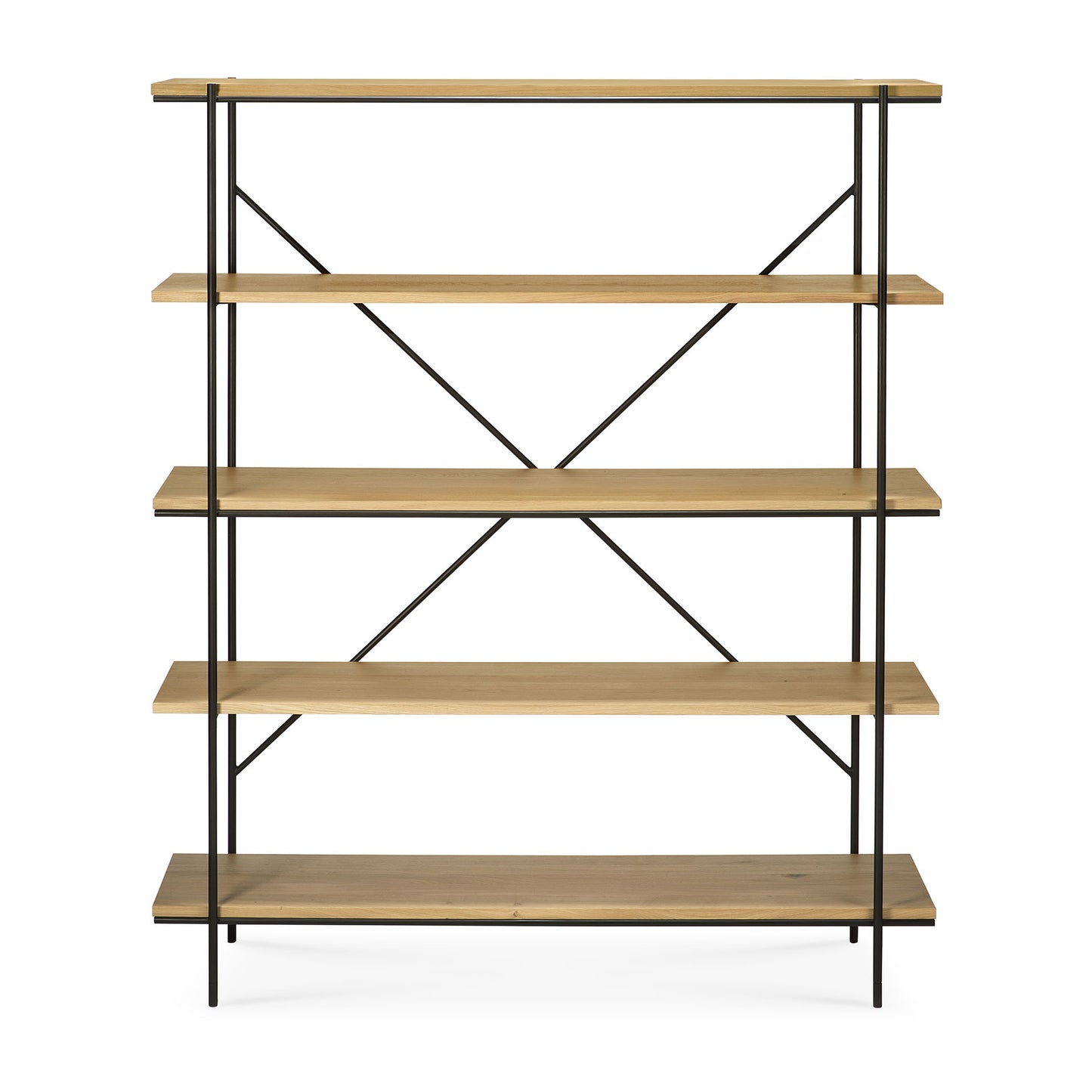 Ethnicraft Oak Rise Rack Bookcase available from Make Your House A Home, Bendigo, Victoria, Australia