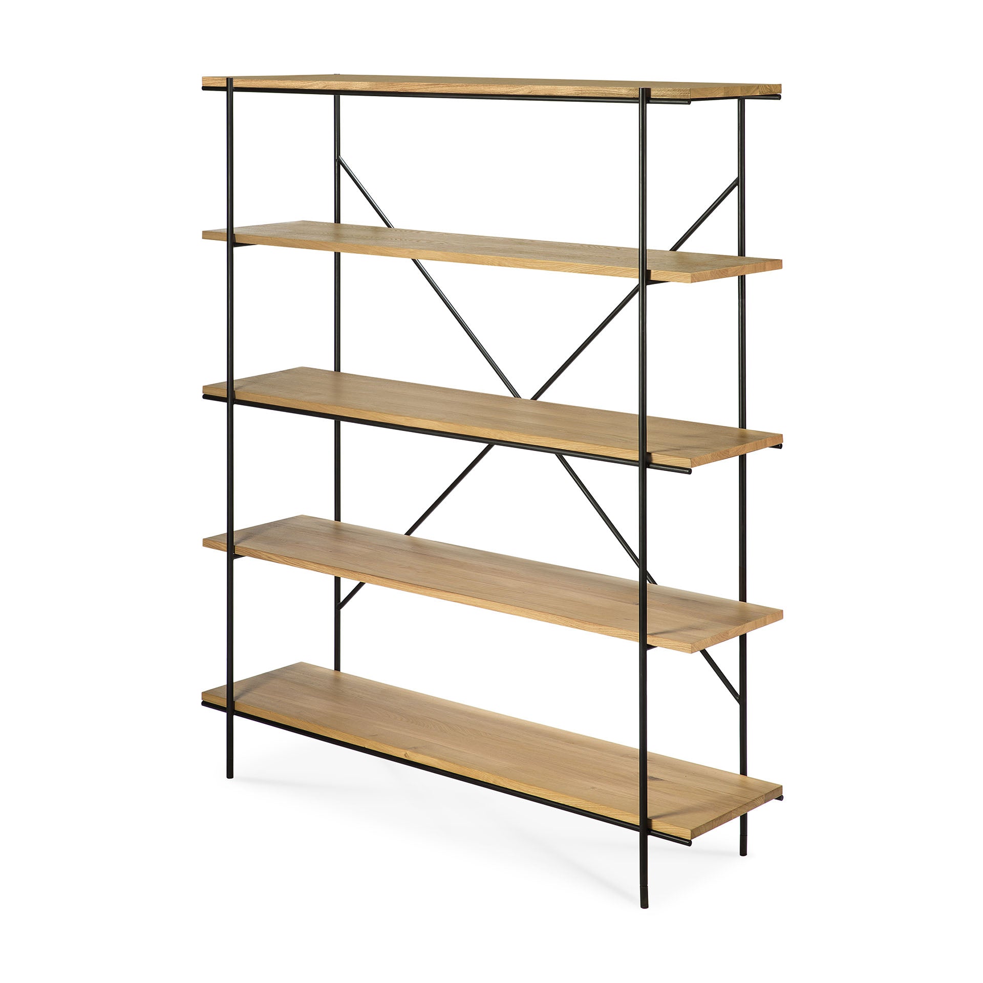 Ethnicraft Oak Rise Rack Bookcase available from Make Your House A Home, Bendigo, Victoria, Australia