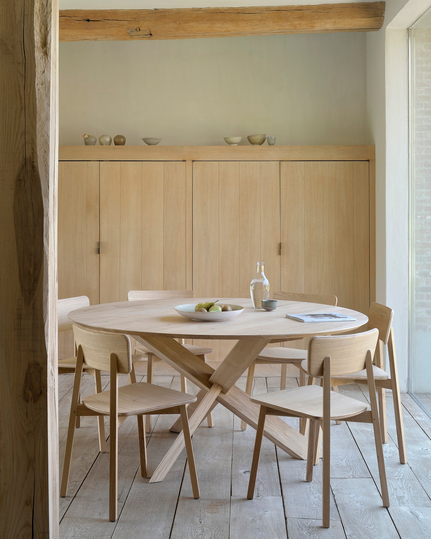 Ethnicraft Oak Casale Dining Chair is available from Make Your House A Home, Bendigo, Victoria, Australia