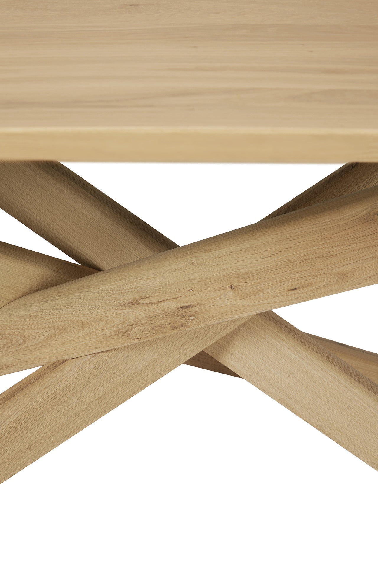 Ethnicraft Oak Mikado Rectangular Dining Table available from Make Your House A Home, Bendigo, Victoria, Australia