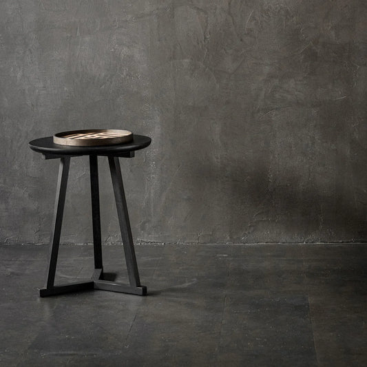 Ethnicraft Oak Tripod Side Table available from Make Your House A Home, Bendigo, Victoria, Australia