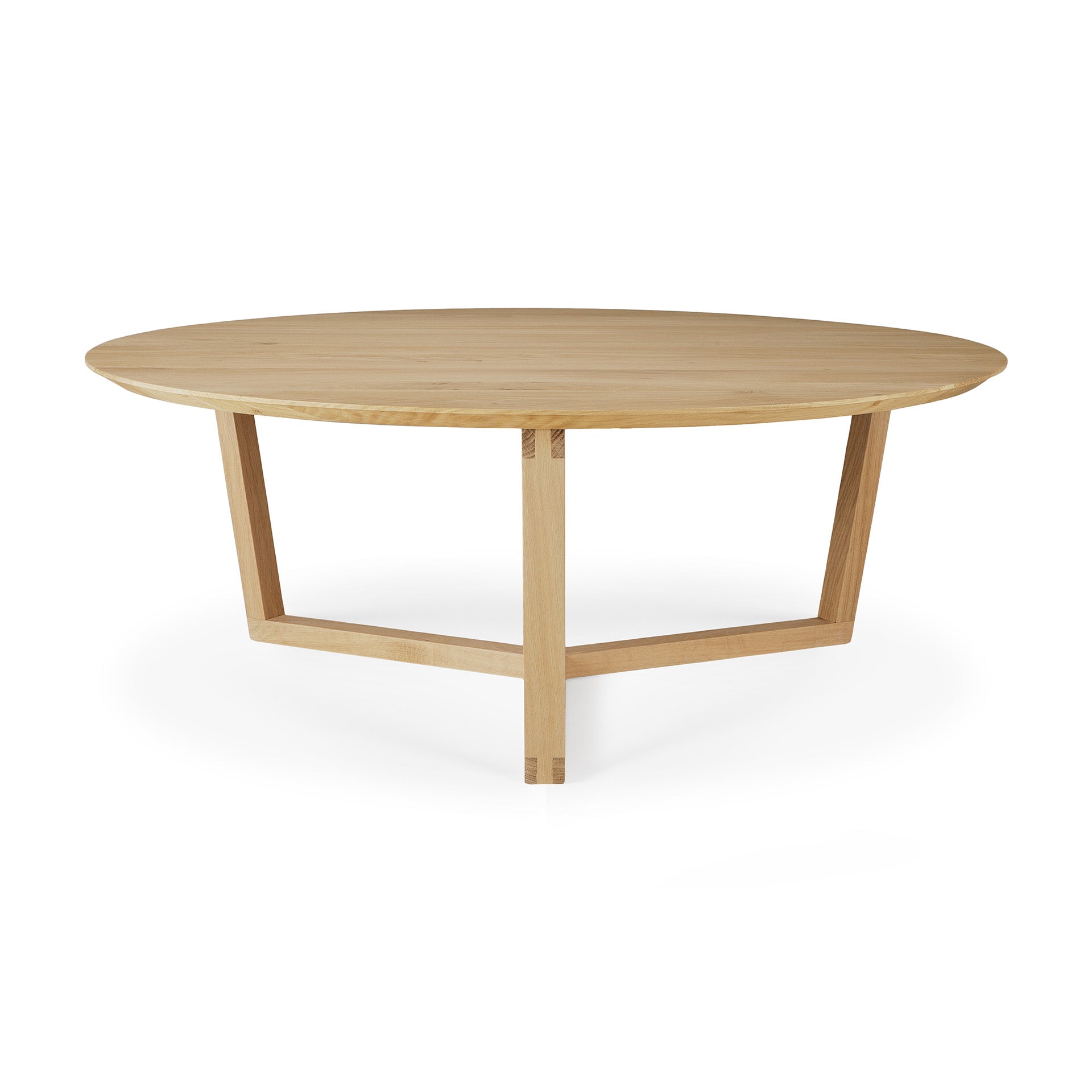 Ethnicraft Oak Tripod Coffee Table available from Make Your House A Home, Bendigo, Victoria, Australia