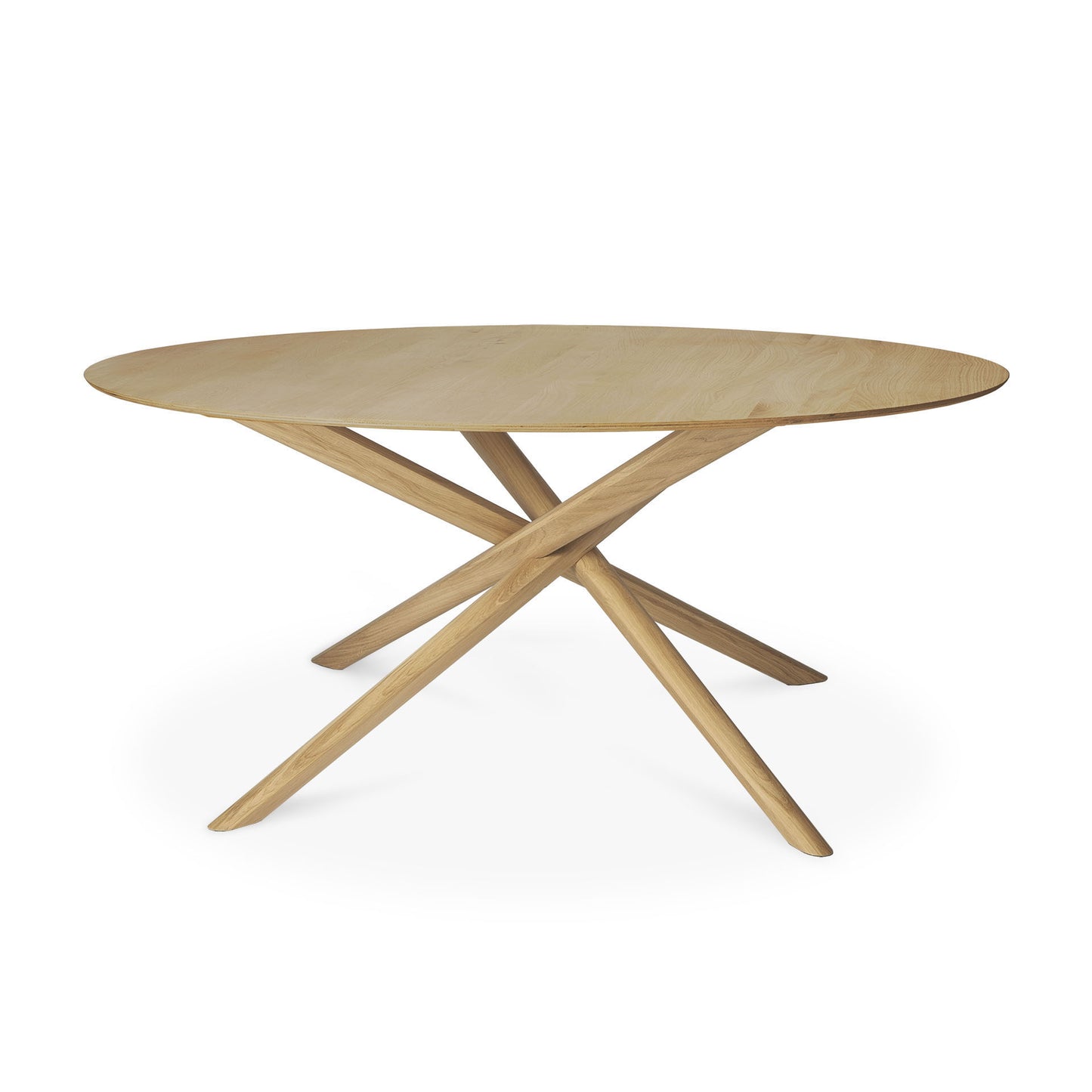 Ethnicraft Oak Mikado Oval Dining Table available from Make Your House A Home, Bendigo, Victoria, Australia