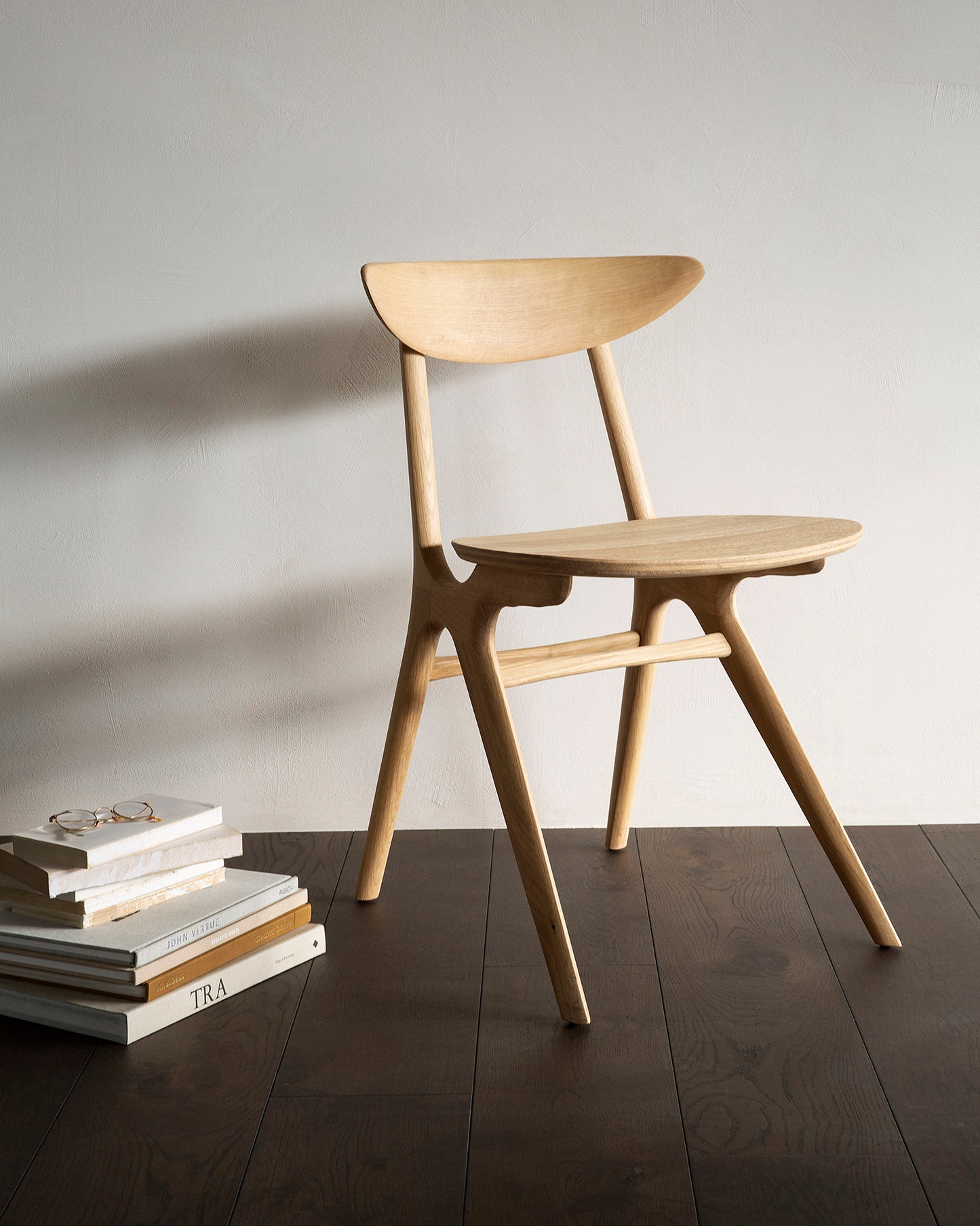 Ethnicraft Oak Eye Dining Chair is available from Make Your House A Home, Bendigo, Victoria, Australia