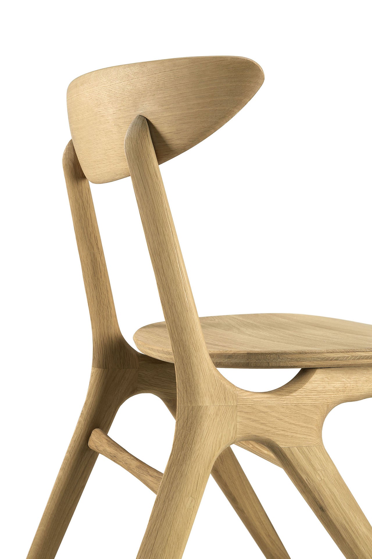 Ethnicraft Oak Eye Dining Chair is available from Make Your House A Home, Bendigo, Victoria, Australia