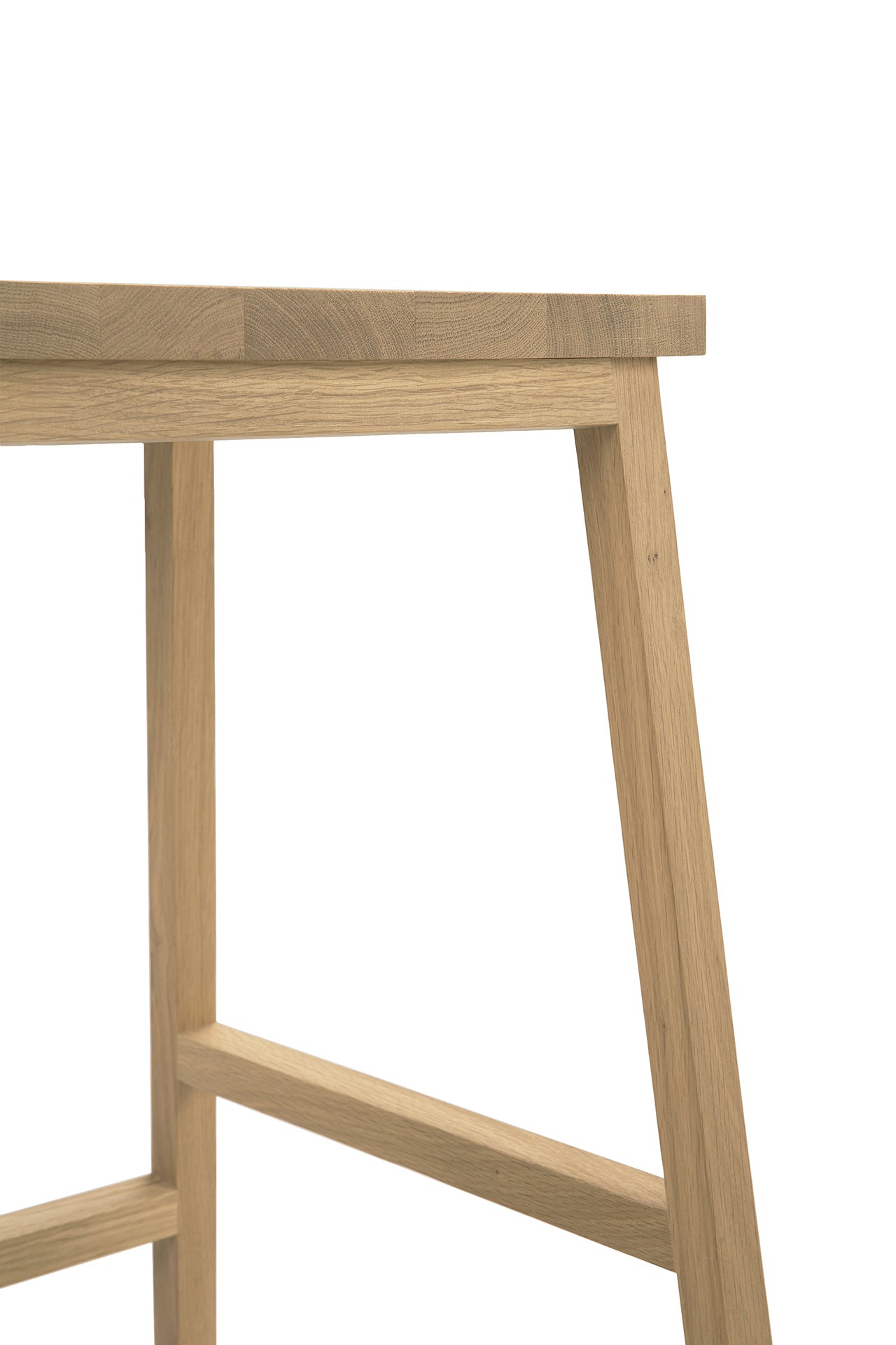 Ethnicraft Oak N3 Kitchen Counter Barstool is available from Make Your House A Home, Bendigo, Victoria, Australia