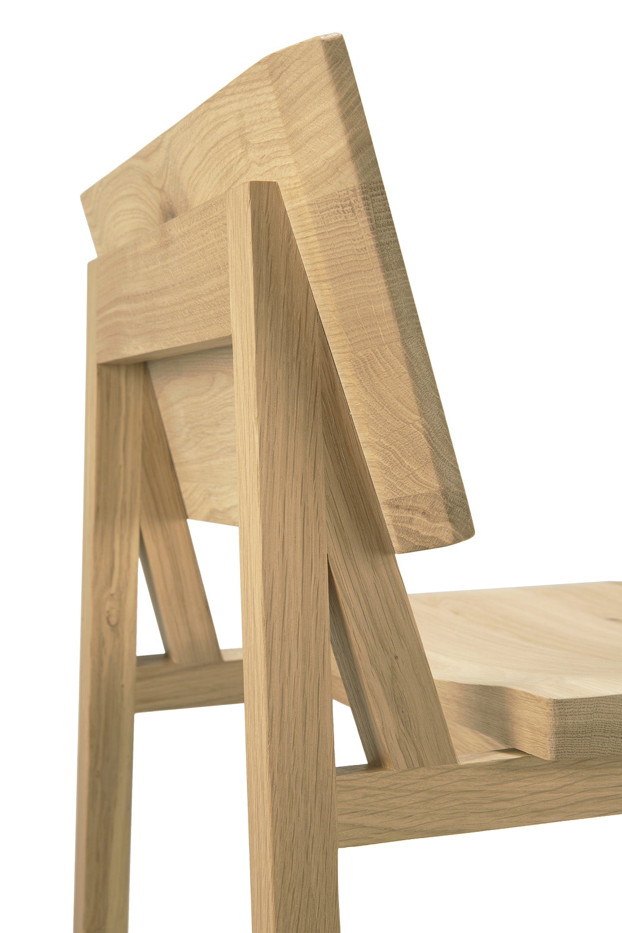 Ethnicraft Oak N3 Kitchen Counter Barstool is available from Make Your House A Home, Bendigo, Victoria, Australia