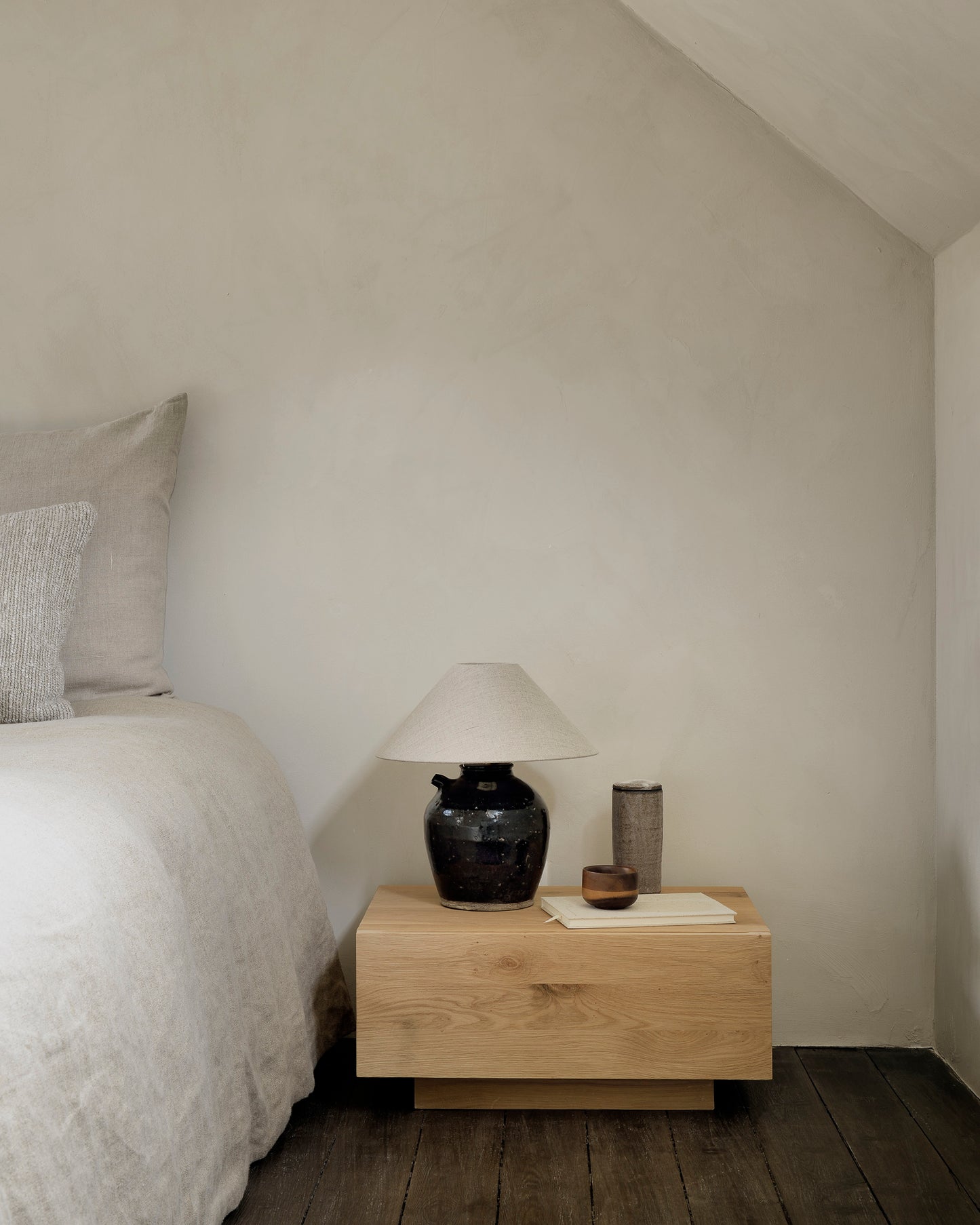 Ethnicraft Oak Madra Bedside Table is available from Make Your House A Home, Bendigo, Victoria, Australia