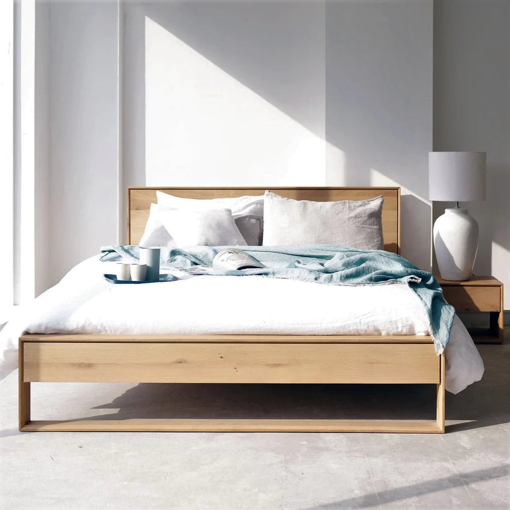 Ethnicraft Oak Nordic ll Bed is available from Make Your House A Home, Bendigo, Victoria, Australia