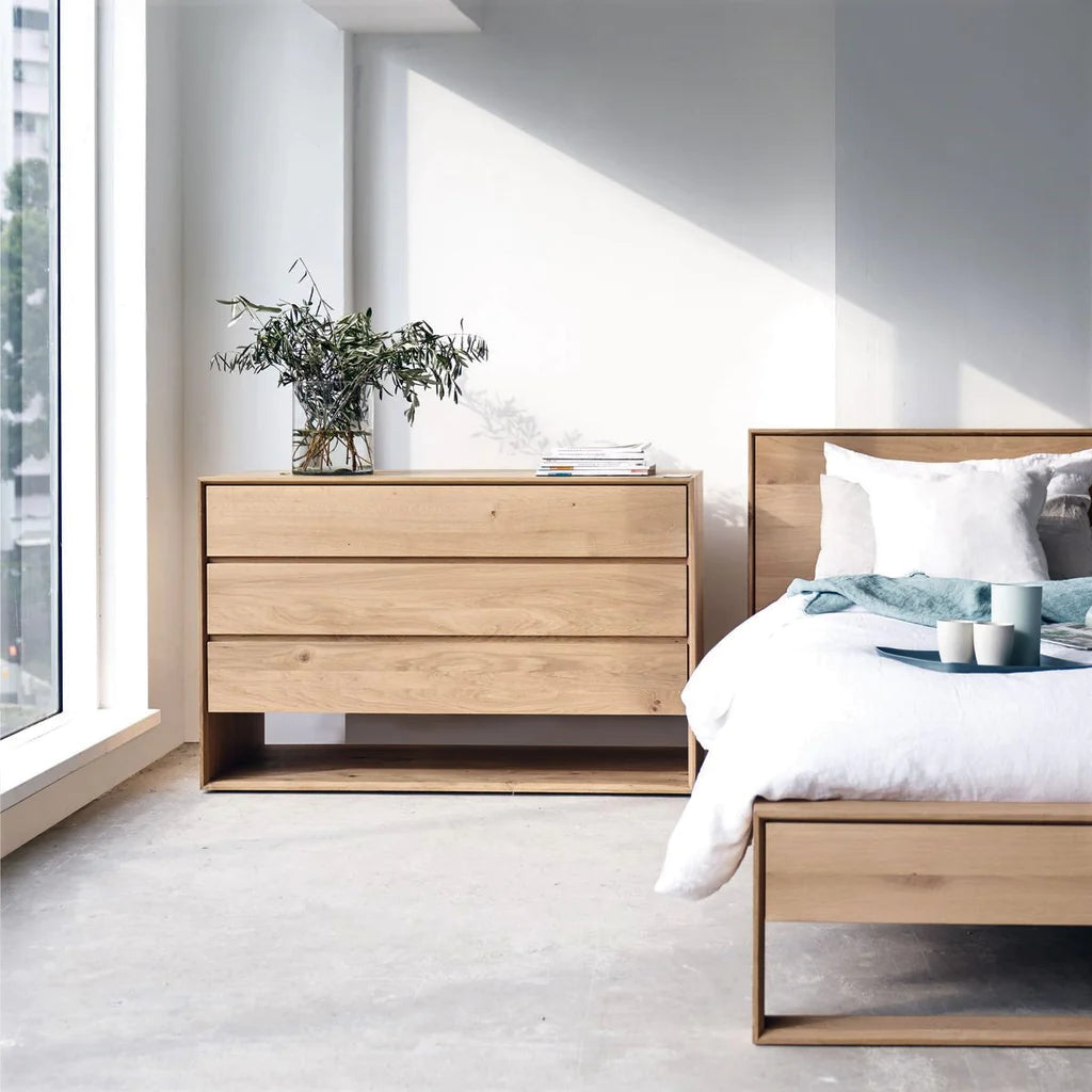 Ethnicraft Oak Nordic ll Bed is available from Make Your House A Home, Bendigo, Victoria, Australia