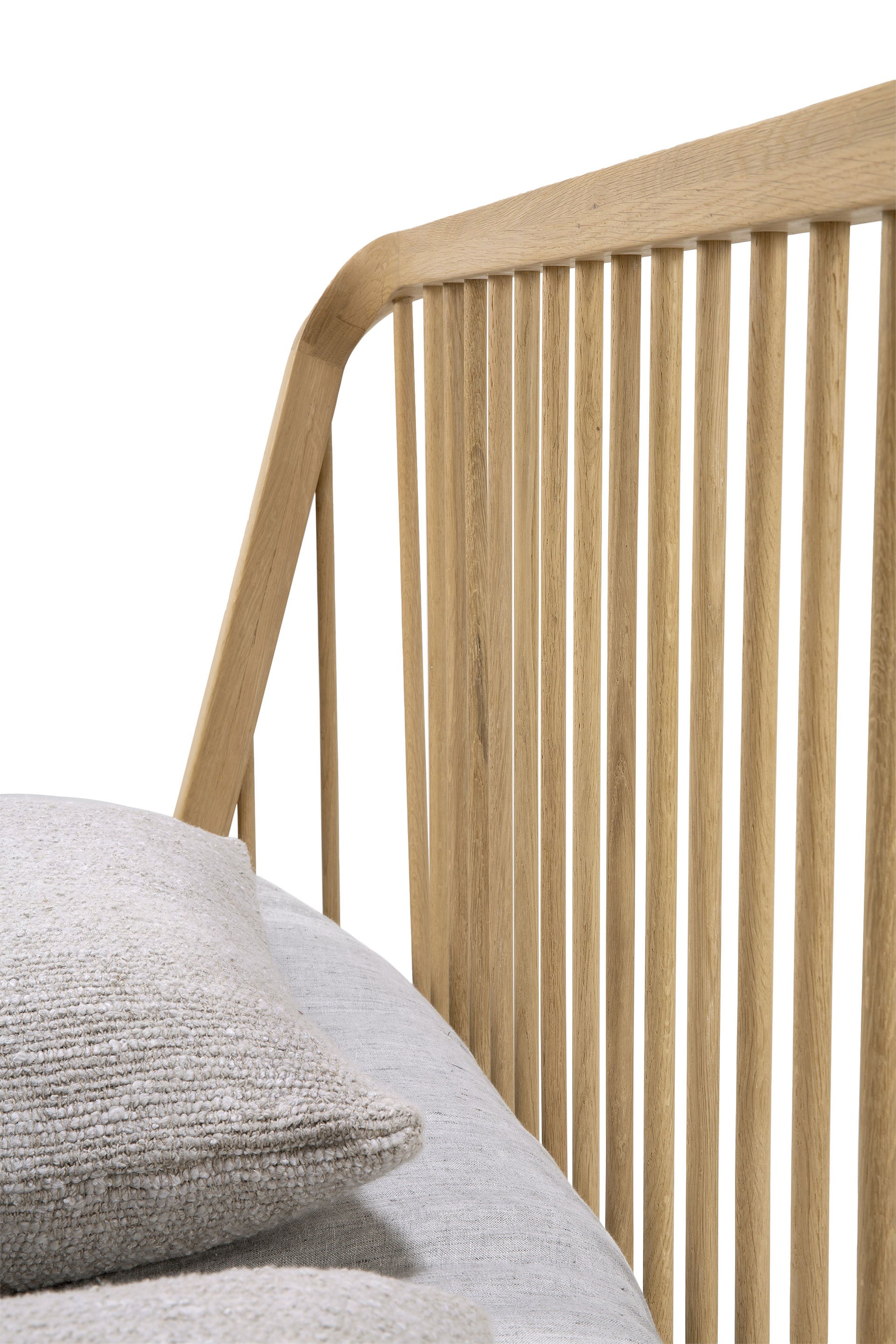 Ethnicraft Oak Spindle Bed is available from Make Your House A Home, Bendigo, Victoria, Australia