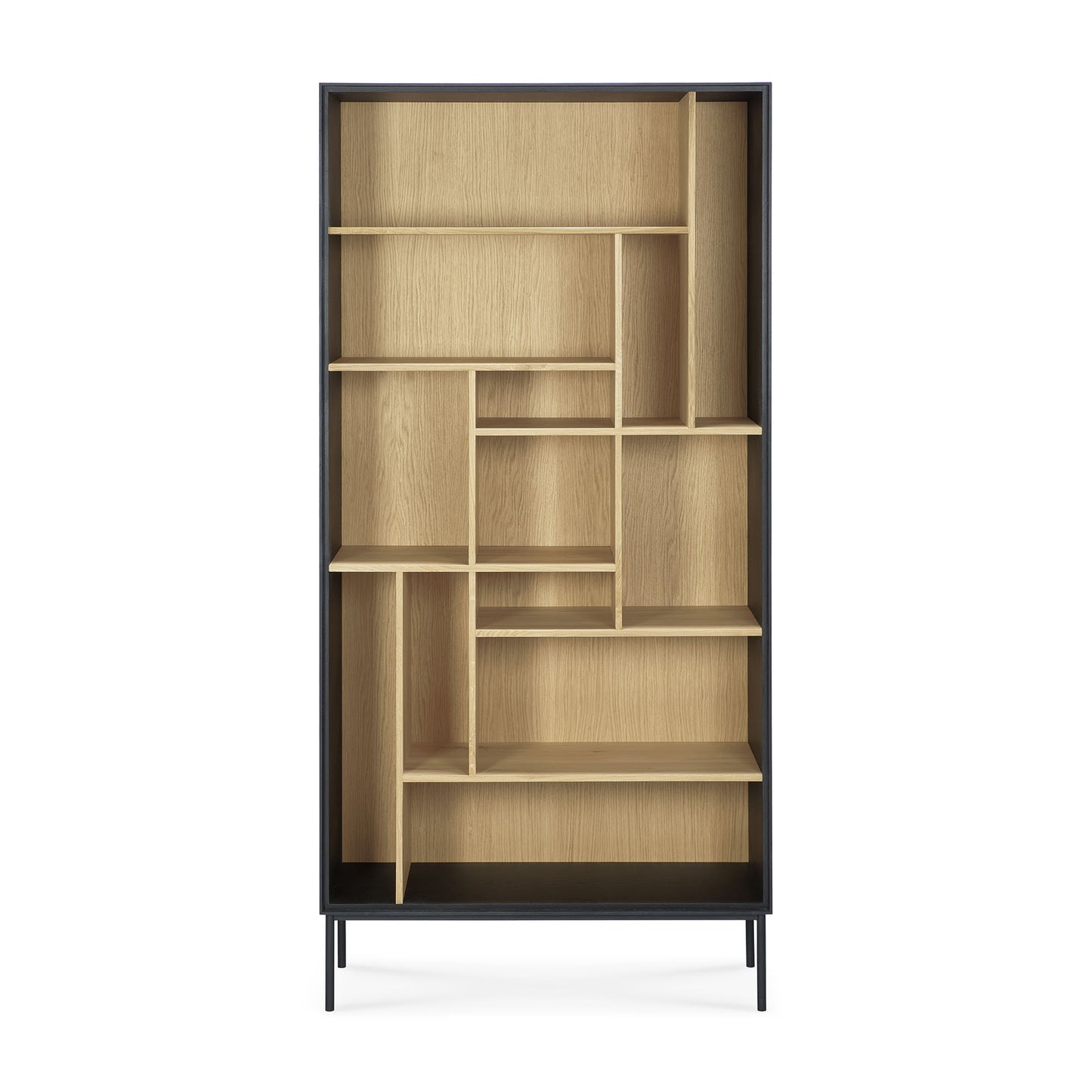 Ethnicraft Oak Blackbird Rack Bookcase Unit is available from Make Your House A Home, Bendigo, Victoria, Australia