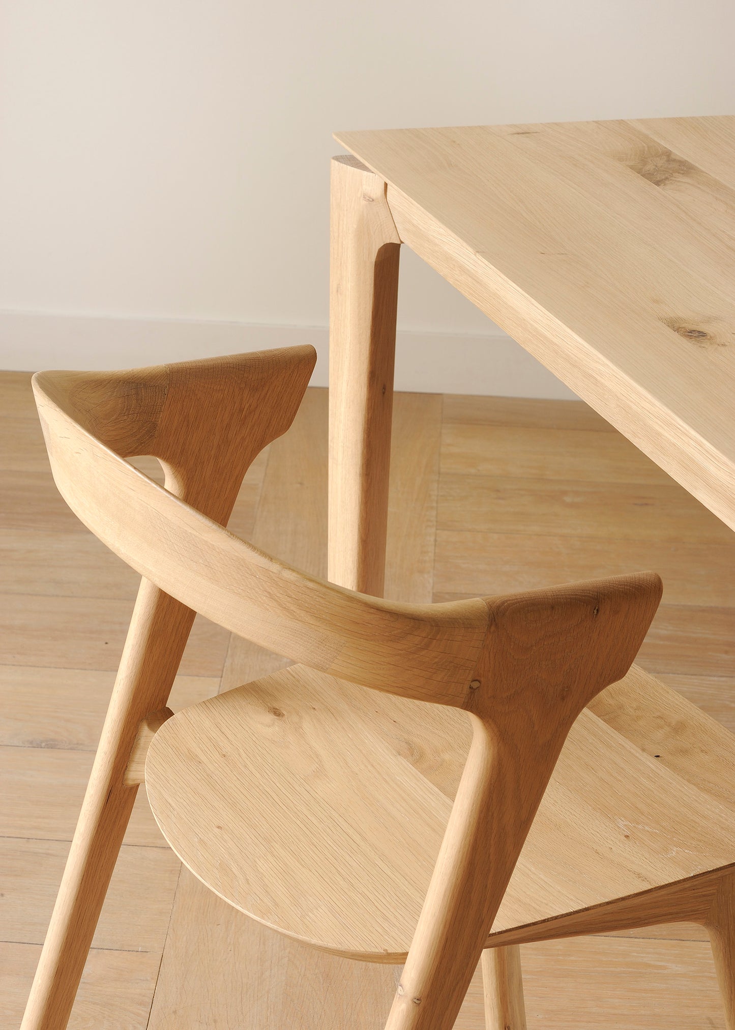 Ethnicraft Oak Bok Dining Chair is available from Make Your House A Home, Bendigo, Victoria, Australia