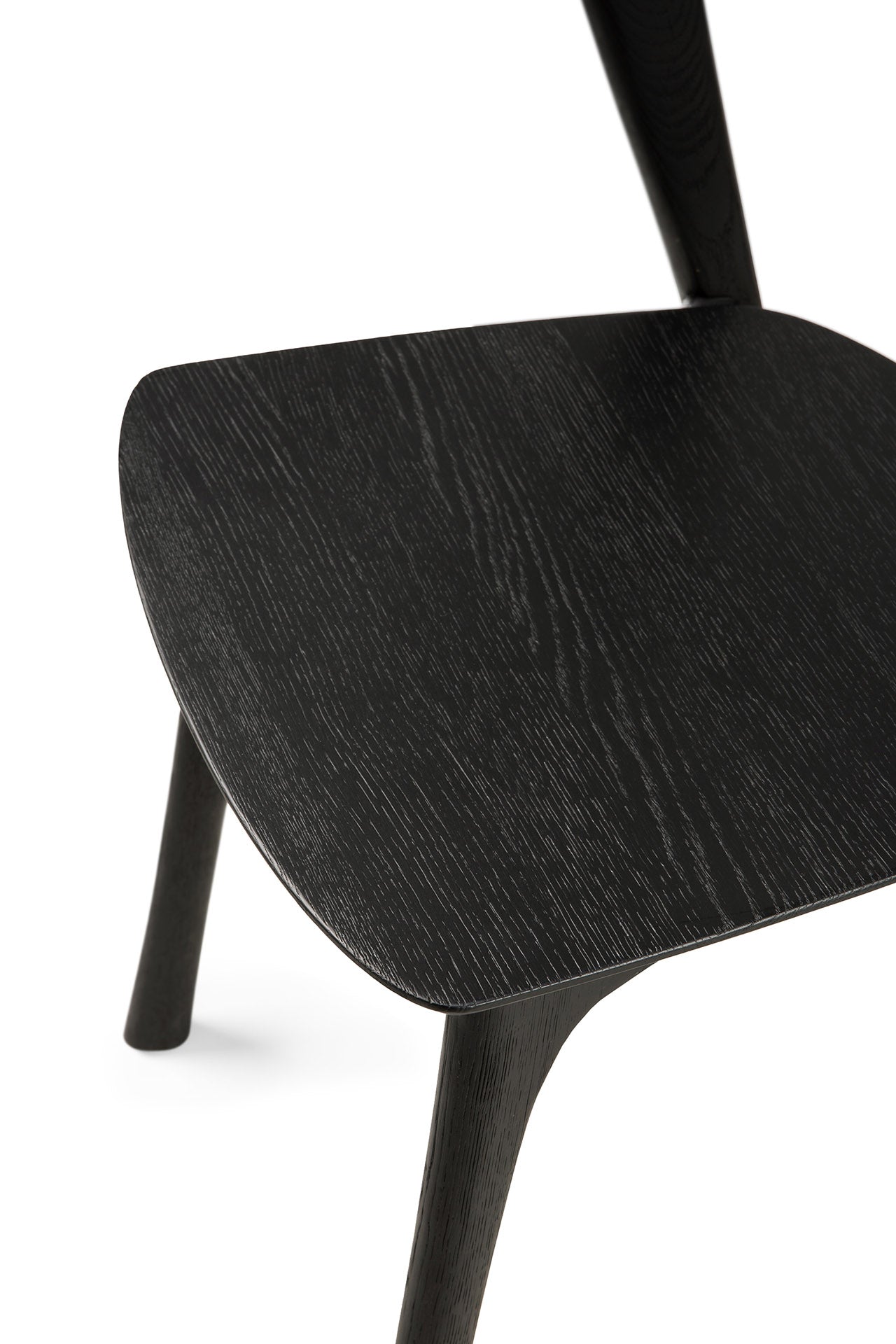 Ethnicraft Oak Bok Black Dining Chair is available from Make Your House A Home, Bendigo, Victoria, Australia