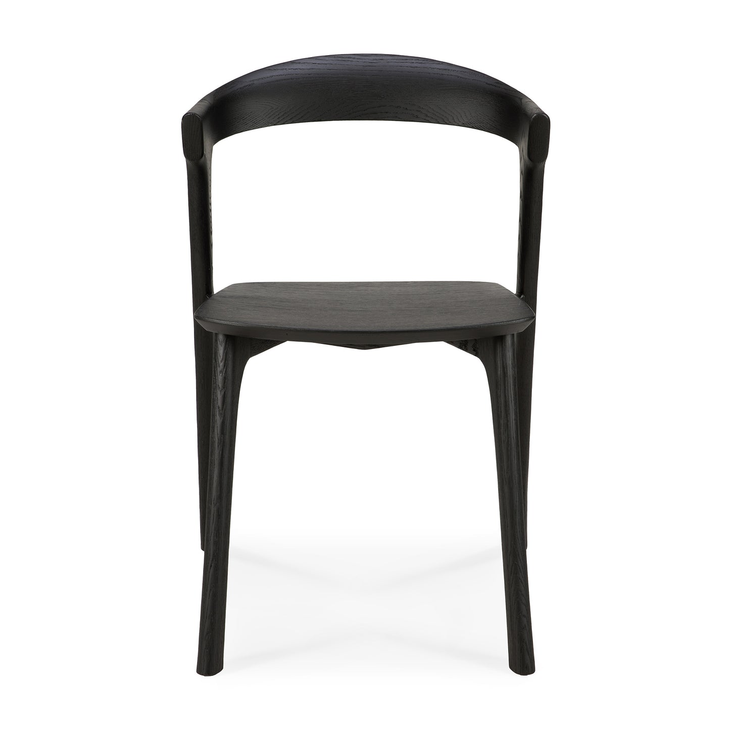 Ethnicraft Oak Bok Black Dining Chair is available from Make Your House A Home, Bendigo, Victoria, Australia