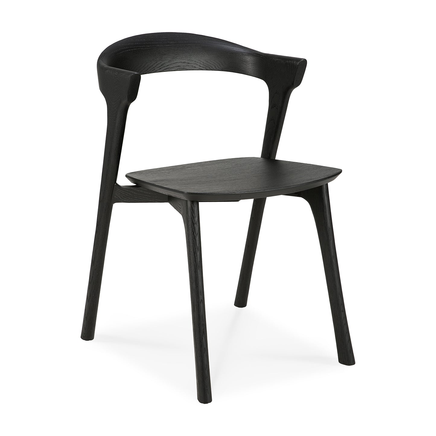 Ethnicraft Oak Bok Black Dining Chair is available from Make Your House A Home, Bendigo, Victoria, Australia