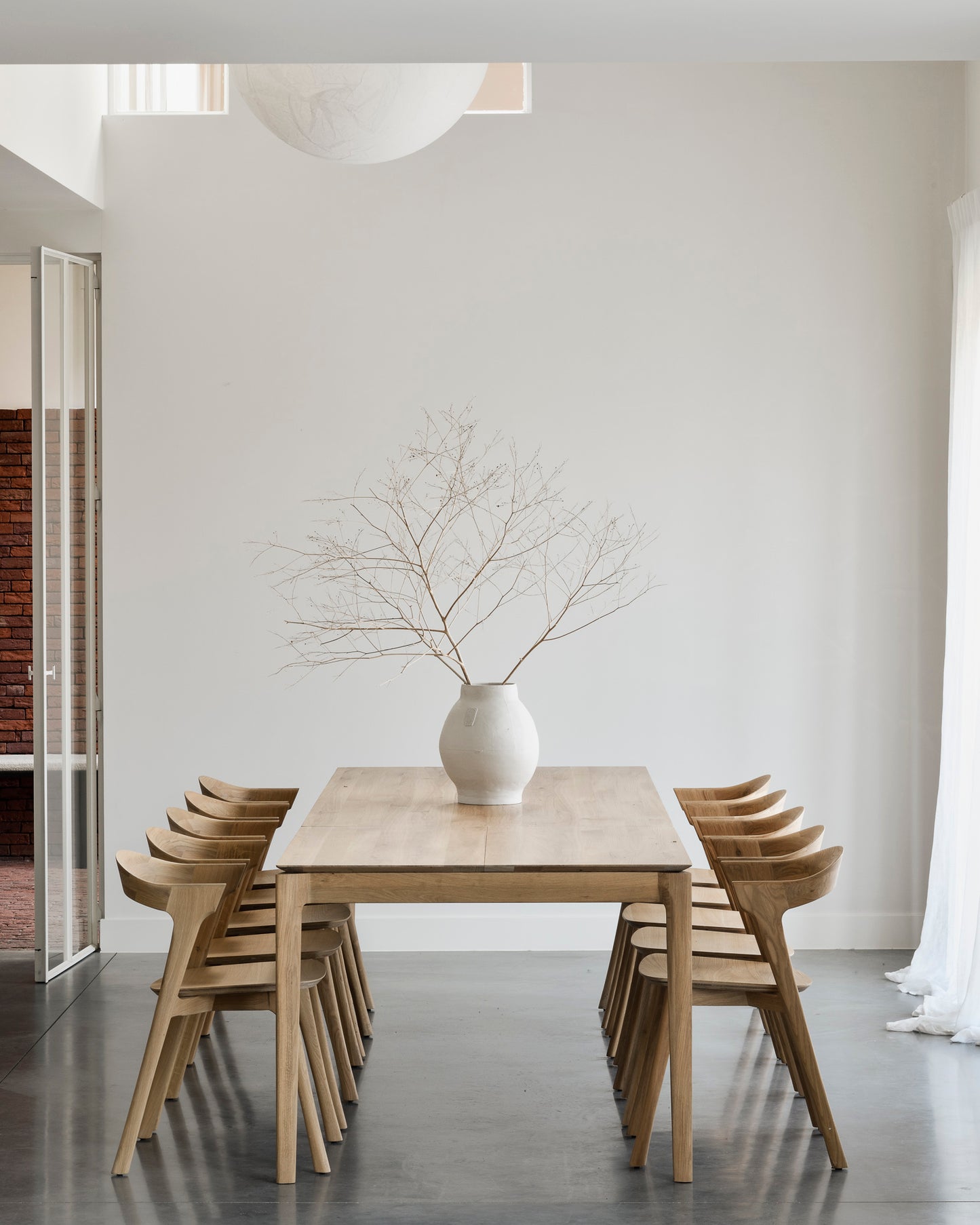 Ethnicraft Oak Bok Dining Chair is available from Make Your House A Home, Bendigo, Victoria, Australia