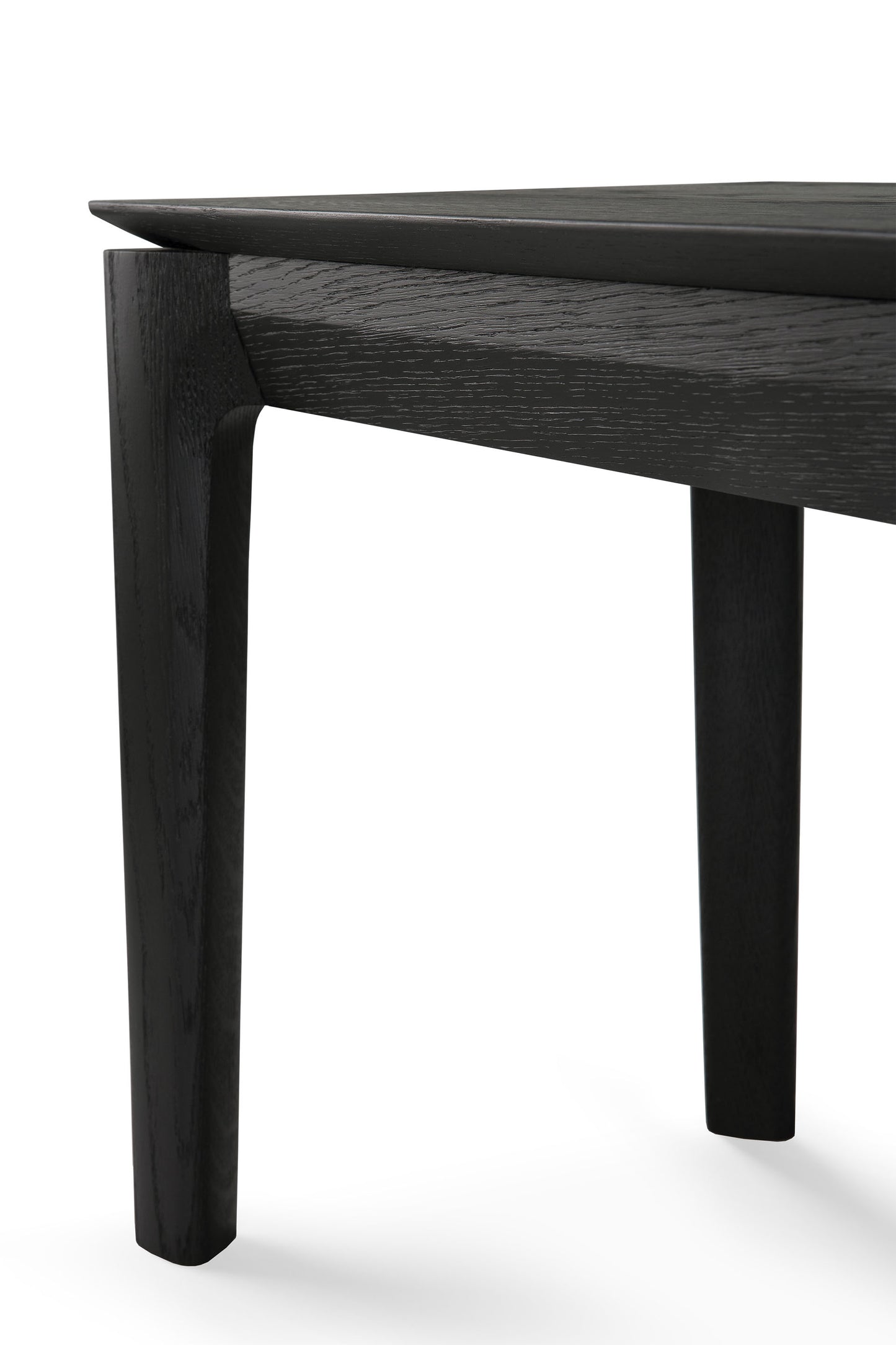 Ethnicraft Oak Bok Black Bench Seat is available from Make Your House A Home, Bendigo, Victoria, Australia