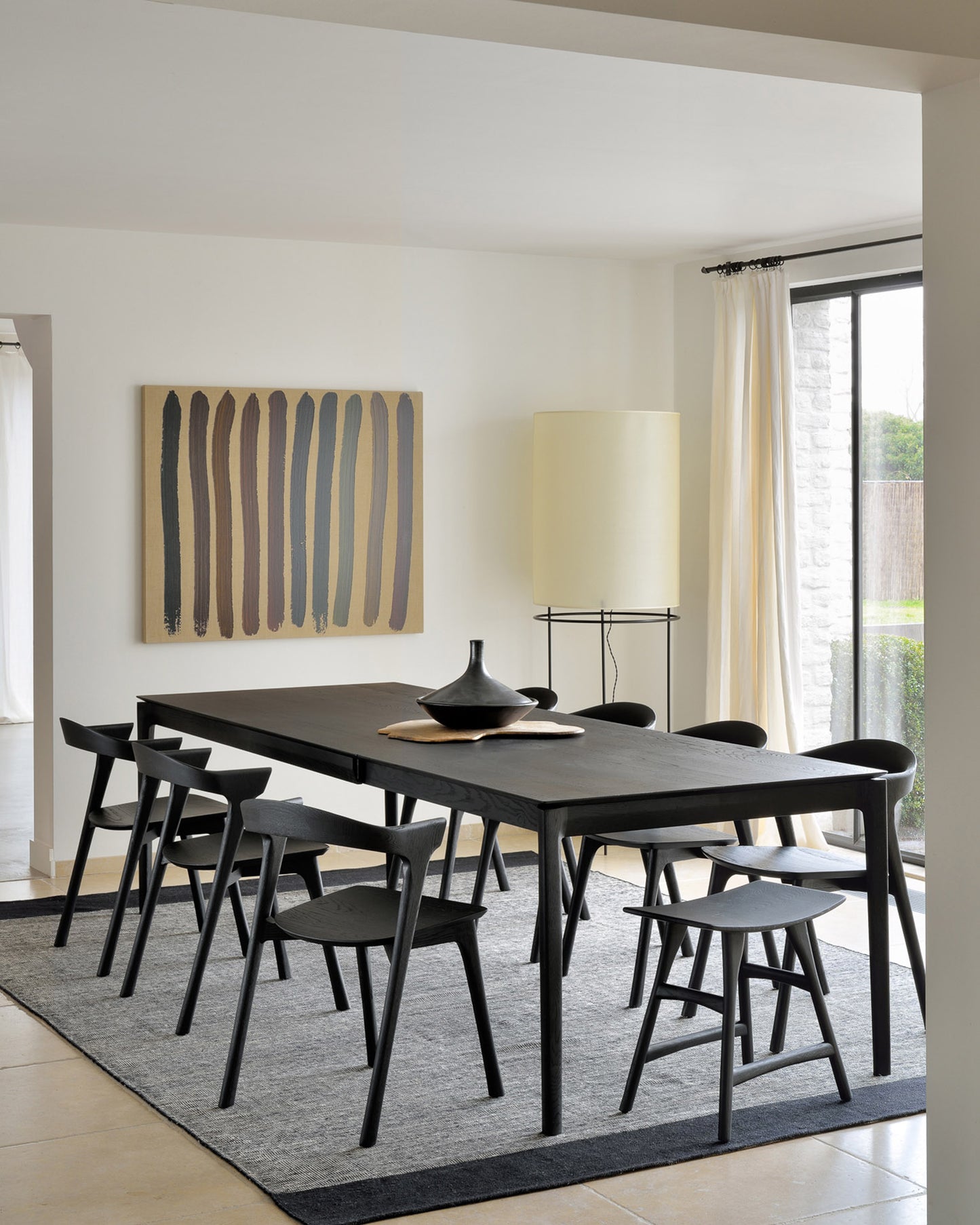 Ethnicraft Oak Osso Low Stool available from Make Your House A Home, Bendigo, Victoria, Australia