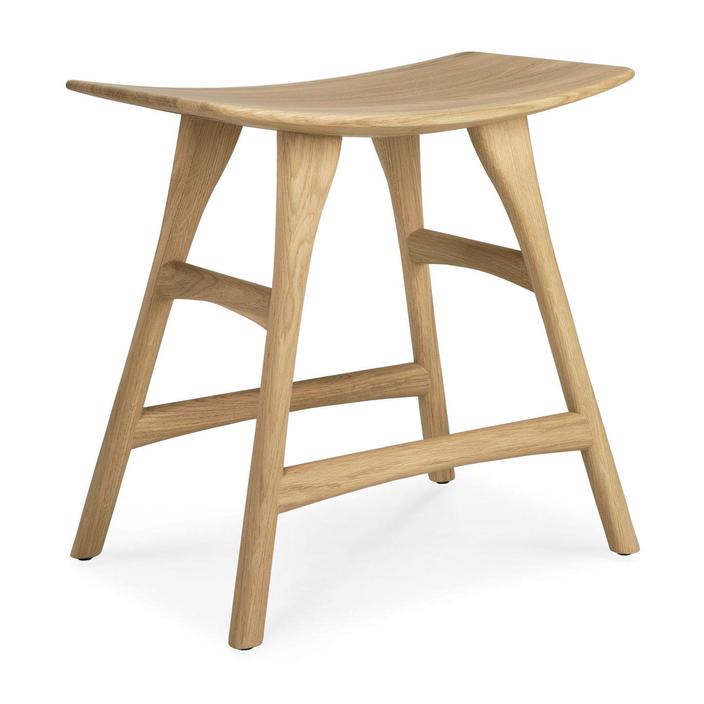 Ethnicraft Oak Osso Low Stool available from Make Your House A Home, Bendigo, Victoria, Australia