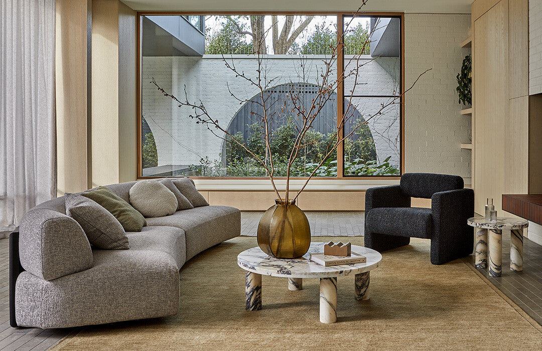 Bower Frame Rug by GlobeWest from Make Your House A Home Premium Stockist. Furniture Store Bendigo. 20% off SALE Globe West. Australia Wide Delivery.
