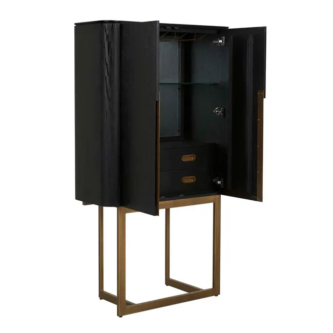 Wyatt Milan Bar Cabinet by GlobeWest from Make Your House A Home Premium Stockist. Furniture Store Bendigo. 20% off Globe West Sale. Australia Wide Delivery.
