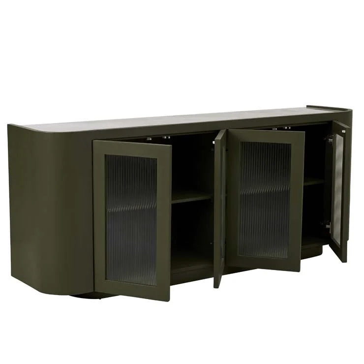 Noa Curve Buffet by GlobeWest from Make Your House A Home Premium Stockist. Furniture Store Bendigo. 20% off Globe West Sale. Australia Wide Delivery.