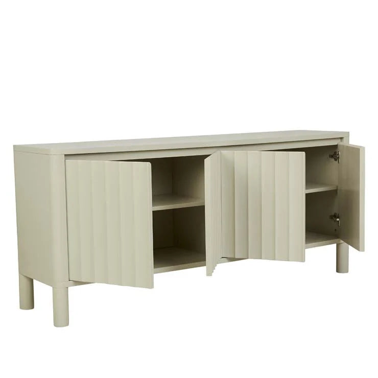 Oliver Fluted Buffet by GlobeWest from Make Your House A Home Premium Stockist. Furniture Store Bendigo. 20% off Globe West Sale. Australia Wide Delivery.