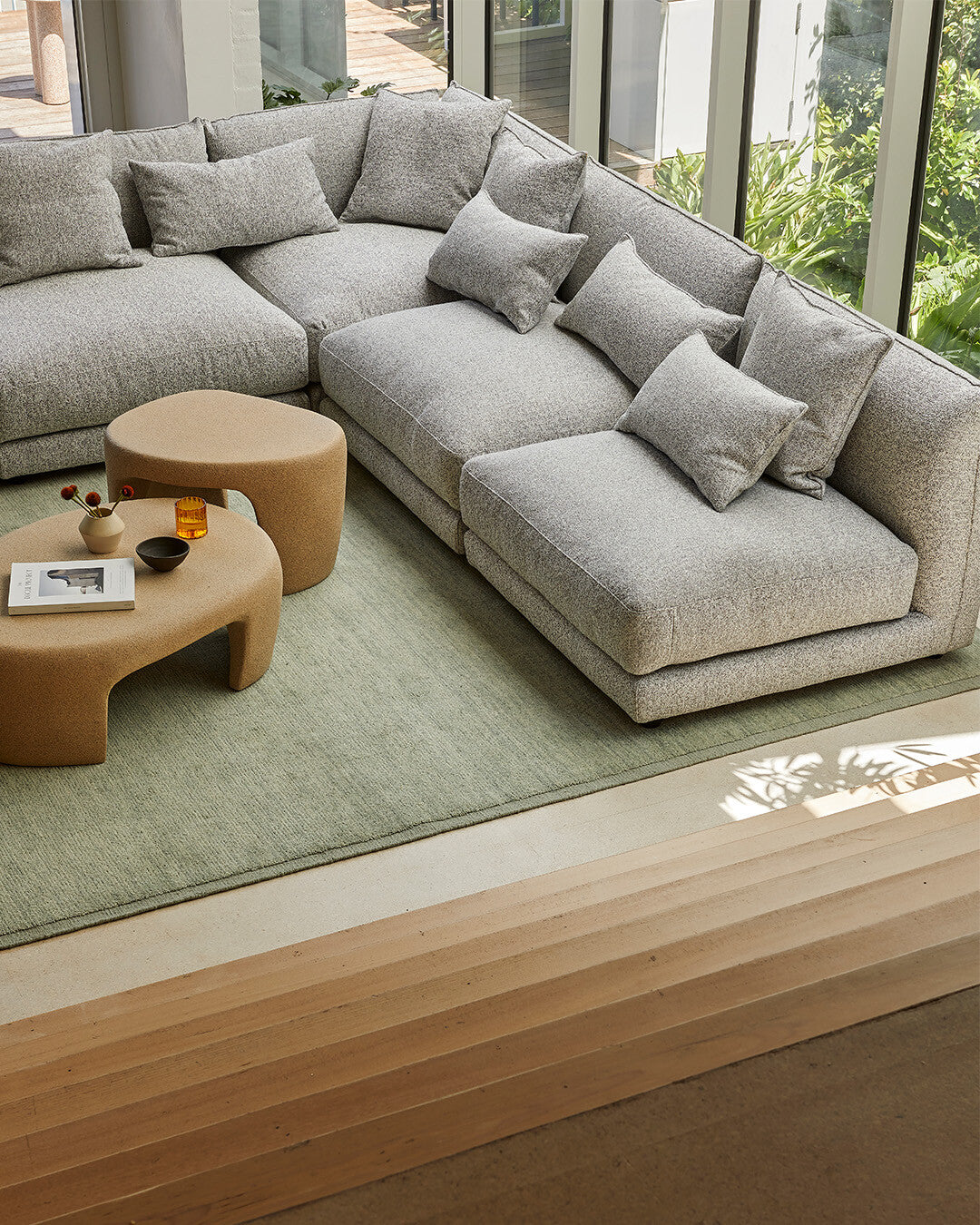 Bower Frame Rug by GlobeWest from Make Your House A Home Premium Stockist. Furniture Store Bendigo. 20% off SALE Globe West. Australia Wide Delivery.