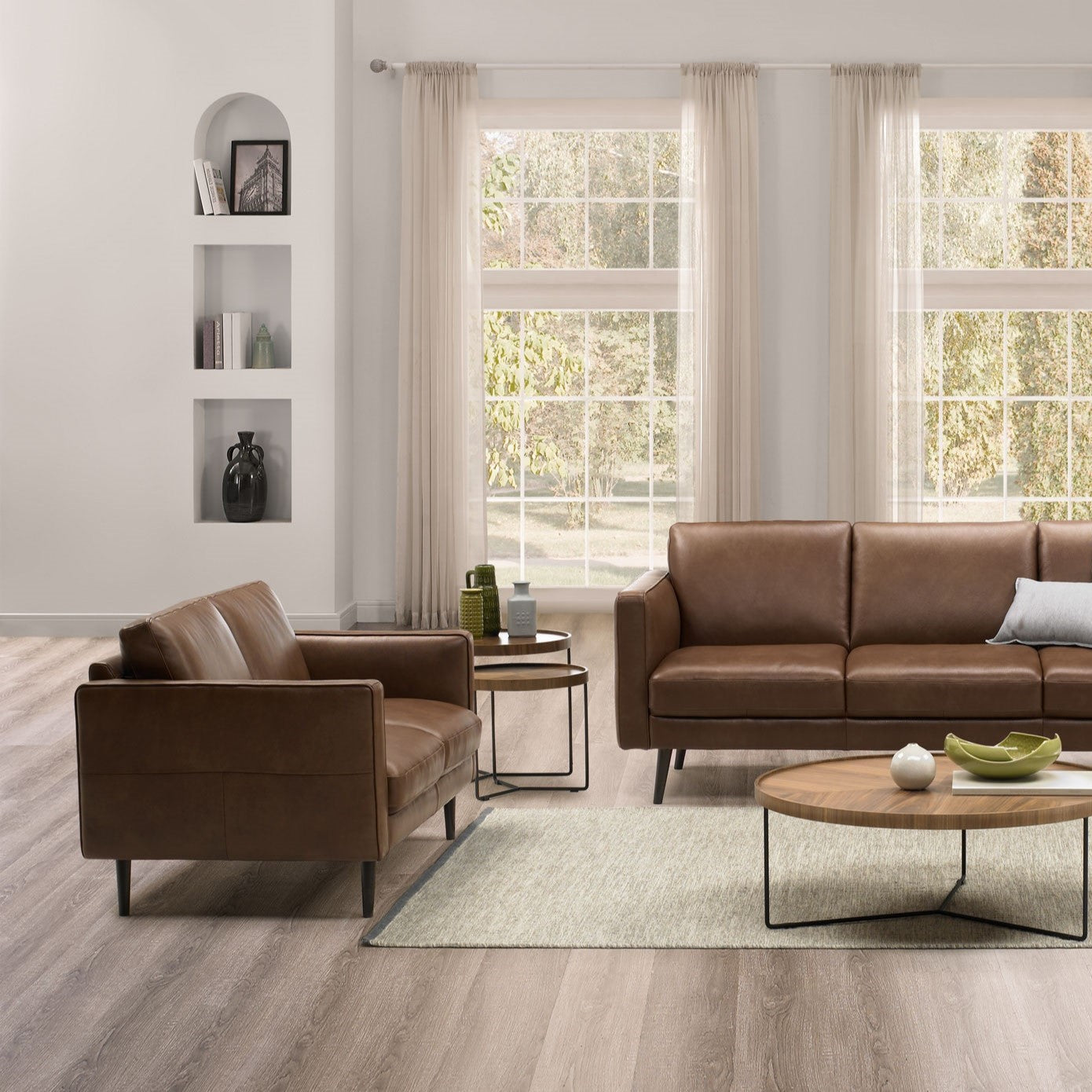 Natuzzi Editions Destrezza C092 Modular Sofa. Available from your Natuzzi Stockist Make Your House A Home, Bendigo, Victoria. Australia wide delivery to Melbourne. Italian leather.