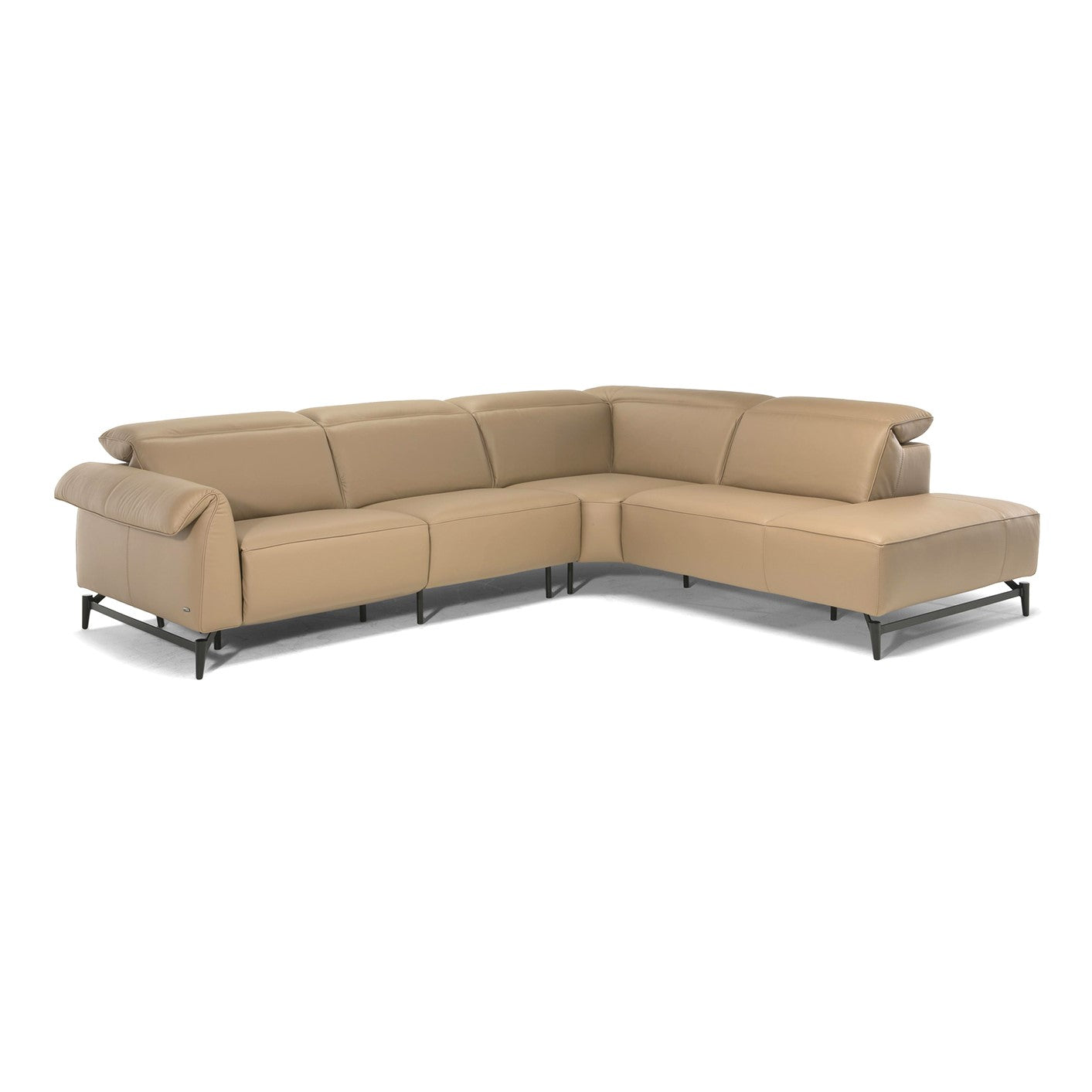 Natuzzi Editions Leggiadro C143 Modular Sofa. Available from your Natuzzi Stockist Make Your House A Home, Bendigo, Victoria. Australia wide delivery to Melbourne. Italian leather.